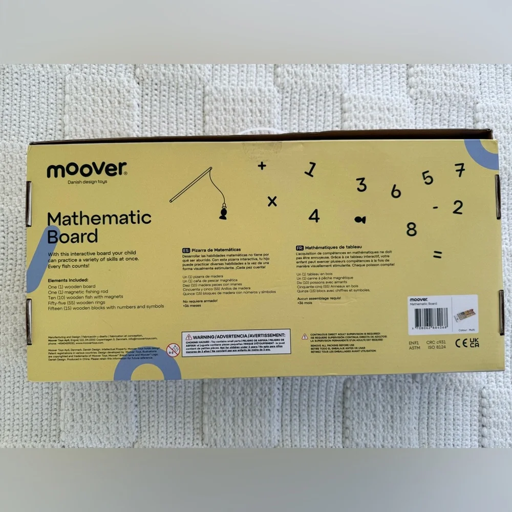 MOOVER Toys Mathematic Board